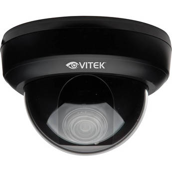 Vitek High Resolution WDR Varifocal Dome Indoor Camera (Black Base)