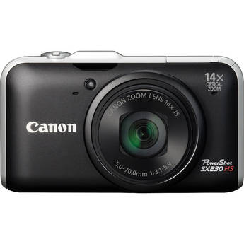 Canon C�mera Digital PowerShot SX230 HS (Preta)