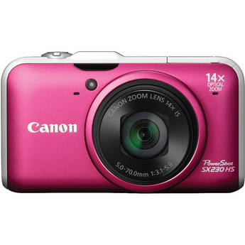 Canon C�mera Digital PowerShot SX230 HS (Vermelha)