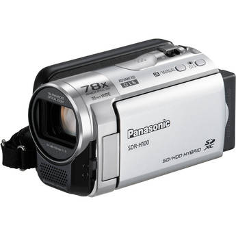 Panasonic SDR-H100 Camcorder (Silver)