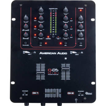 American Audio Q-D5 MIDI/USB 2-CH/2-PHONO/2-LINE/1MIC