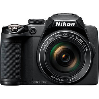 Nikon Coolpix P500 Digital Camera (Black)