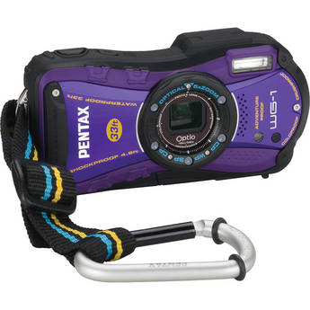 Pentax Optio WG-1 Digital Camera (Purple)