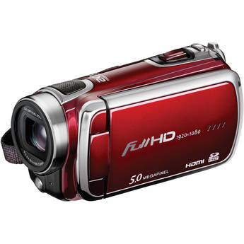 red camcorder