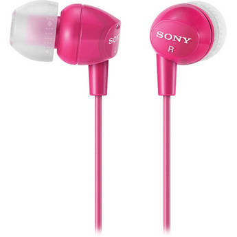 Sony MDR-EX10LP In-Ear Stereo Headphones (Hot Pink)