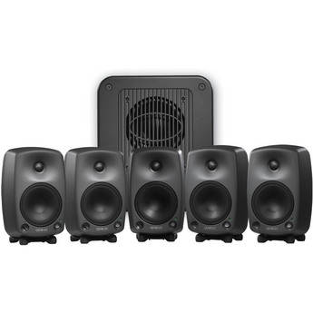 Genelec 8030A Broadcast Pack 5.1 Surround Sound System (Black)