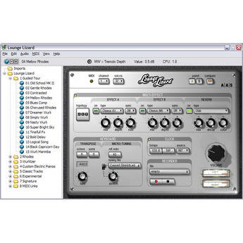 Applied Acoustics Systems Lounge Lizard EP-3 - Electric Piano Synthesizer Plug-In