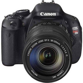 Canon EOS Rebel T3i Digital Camera W/EF-S 18-135mm f/3.5-5.6 IS Lens