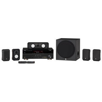 Yamaha YHT-395 5.1 Channel Home Theater in a Box System (Black)