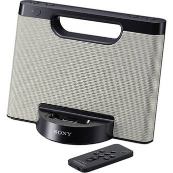 Sony RDP-M5iP Portable Speaker for iPod + iPhone (Silver)