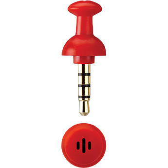 SwitchEasy ThumbTacks Micro-Microphone for iPod (Red)