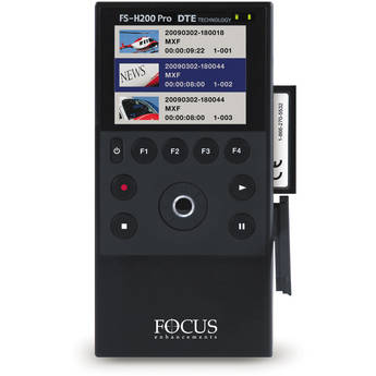 Vitec Multimedia FS-H200 Pro Portable Compact Flash DTE Recorder Pro-Pack