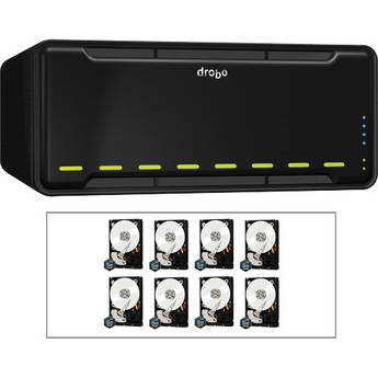 Drobo 24TB (8x3TB) Drobo B800i iSCSI SAN Hard Drive Array