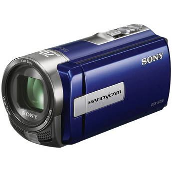 Sony DCR-SX65E SD Flash Memory PAL Camcorder (Blue)
