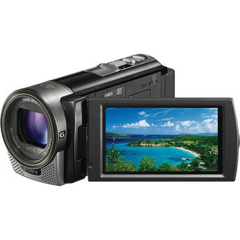Sony HDR-CX130E Full HD Flash Memory PAL Camcorder (Black)
