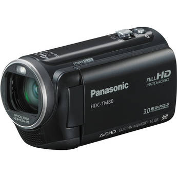 Panasonic HDC-TM80 High Definition PAL Camcorder (Black)