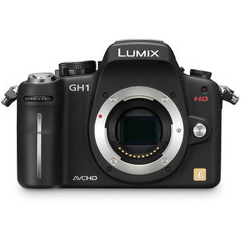 Panasonic Lumix DMC-GH1 Digital Camera (Black, Body Only)
