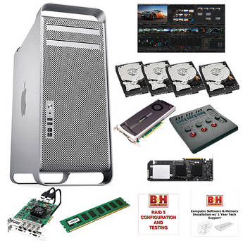 B&H Photo Mac Pro Workstation Blackmagic Design DaVinci Resolve/Mac Pro RAID Turnkey System