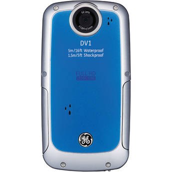 General Electric DV1 1080p HD Digital Video Camera (Aqua Blue)