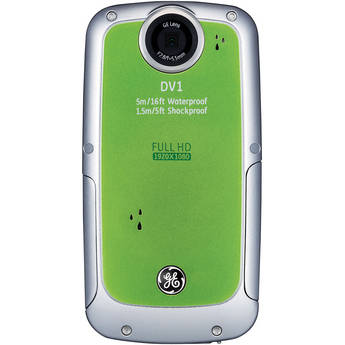 General Electric DV1 1080p HD Digital Video Camera (Lime Green)
