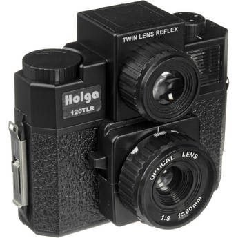 Holga 120 TLR Medium Format Plastic Camera (Black)