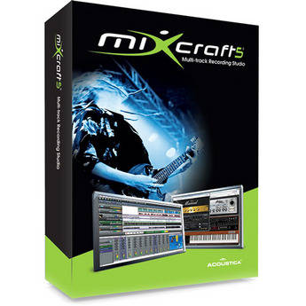 Acoustica Mixcraft 5 - Multi-Track Recording Studio Software
