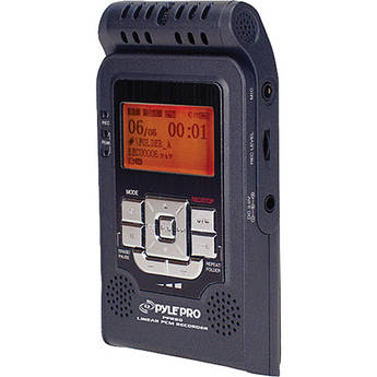 Pyle Pro PPR80 Linear PCM Portable Digital Audio Recorder