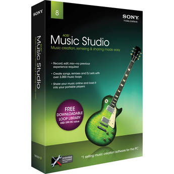 Sony ACID Music Studio 8 - Volume User (100 to 499 Site Licenses)