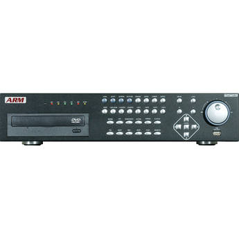 ARM Electronics 8-Channel Hybrid H.264 DVR with DVD-R/W