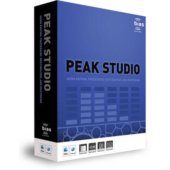 Bias Peak Studio - Edit and Restoration Software (5 License Lab Pack)