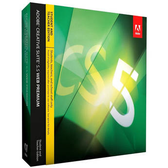 Adobe Creative Suite 5.5 Web Premium Software for Windows (Student and Teacher Edition)