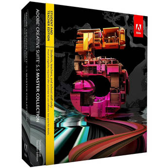 Adobe Creative Suite 5.5 Master Collection Software for Windows (Student and Teacher Edition)