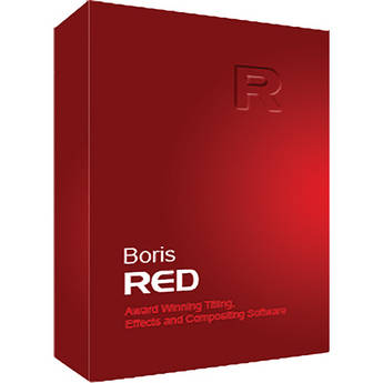 Boris FX RED 5 for Titling/Effects/Compositing (Mac)