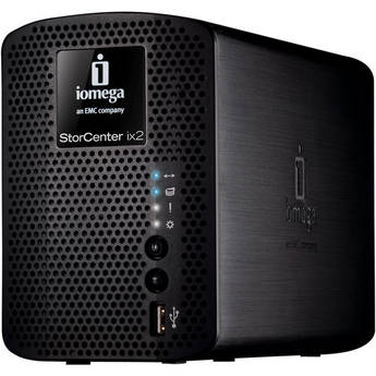 Iomega 6TB (2x3TB) StorCenter ix2-200 Network Storage, Cloud Edition