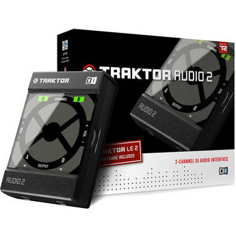 Native Instruments TRAKTOR AUDIO 2 - Ultra Compact DJ Audio Interface