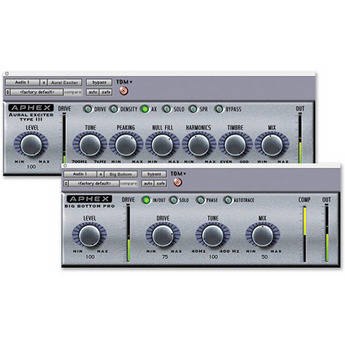 Digidesign Aphex Aural Exciter and Big Bottom Pro Bundle - Sound Enhancement Plug-Ins (TDM)