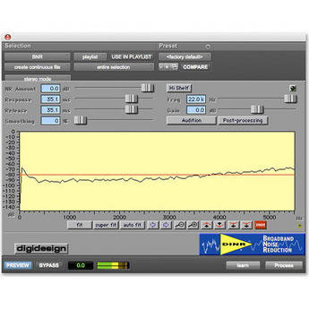 Digidesign DINR - Noise Reduction Plug-In (TDM and AudioSuite)