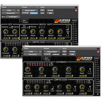 Digidesign Drawmer Dynamics - Gating, Compression and Limiting Plug-Ins (TDM)