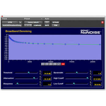 Digidesign Sonic NoNOISE - Audio Restoration Plug-In (TDM)