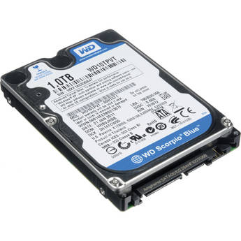 Western Digital 1TB Scorpio Blue SATA 2.5" Hard Drive