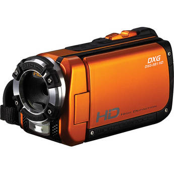 DXG DXG-5B1V Sportster High Definition Camcorder (Orange)