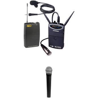 Samson UM1 Portable Handheld & Lavalier B&H Kit