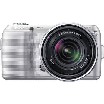 Sony Alpha NEX-C3 Digital Camera with 18-55mm Lens (Silver)