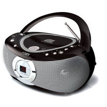 Coby CXCD230 Portable CD Player With AM/FM Stereo Tuner