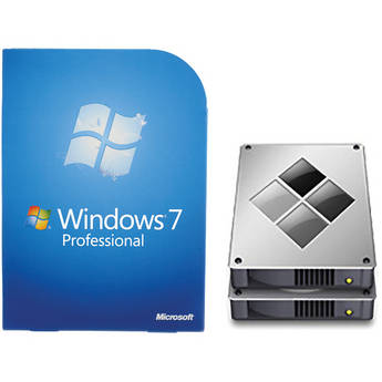 Microsoft Windows 7 Professional (64 or 32-Bit) Kit with Boot Camp Configuration