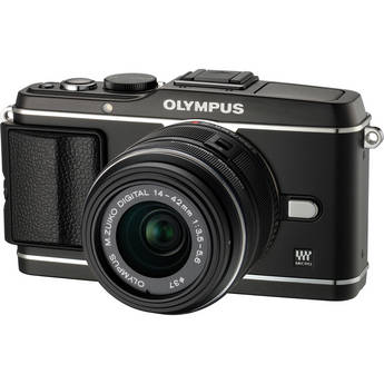 Olympus E-P3 PEN Digital Camera with 14-42mm Lens (Black)