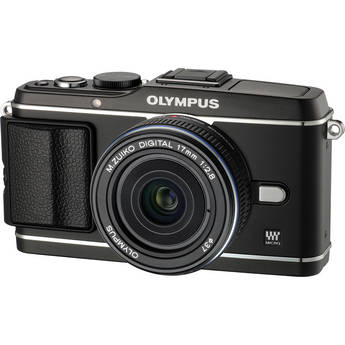 Olympus E-P3 PEN Digital Camera with 17mm Lens (Black)
