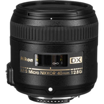 Nikon 40 mm f/2.8G AF-S DX Micro-Nikkor Lens
