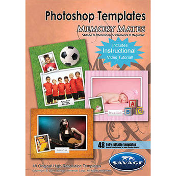 Savage Memory Mates Photoshop Templates