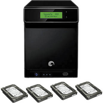 Seagate 12TB Black Armor 440 NAS Server Kit (4x 3TB Hard Drives)